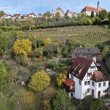 Ferienhaus Kobolzeller Schloesschen A.D.Weinsteige Ротенбург-на-Таубері Екстер'єр фото