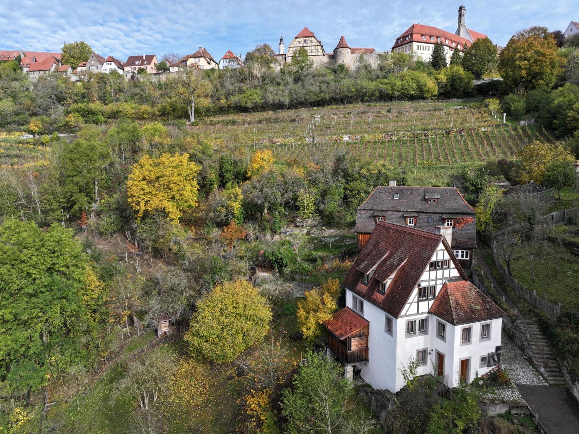 Ferienhaus Kobolzeller Schloesschen A.D.Weinsteige Ротенбург-на-Таубері Екстер'єр фото